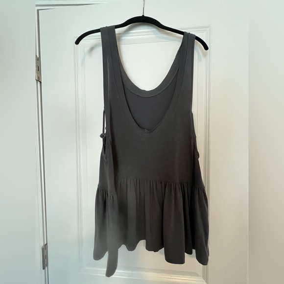 𝅺Anama Gray Flowy Tank Sz S - Picture 3 of 6